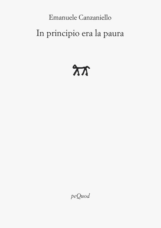 In principio era la paura - Emanuele Canzaniello - copertina