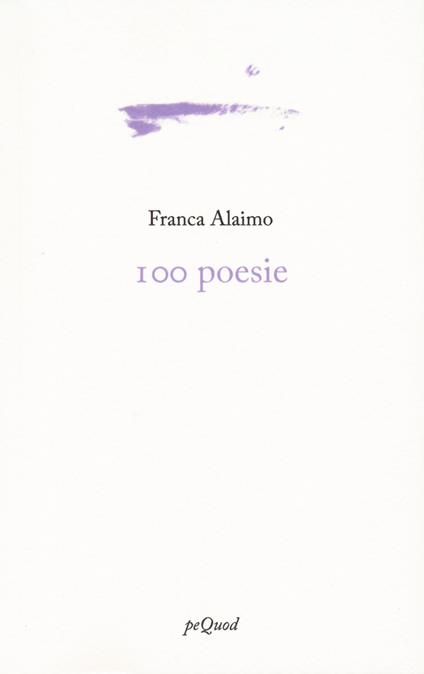 100 poesie - Franca Alaimo - copertina