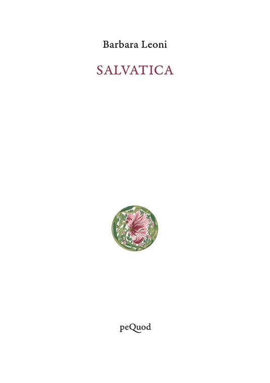 Salvatica - Barbara Leoni - copertina
