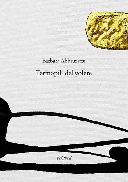 Termopili del volere - Barbara Abbruzzesi - copertina