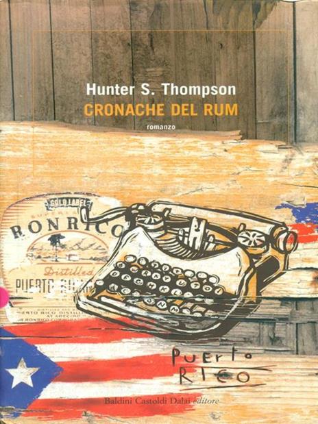 Cronache del rum - Hunter S. Thompson - copertina