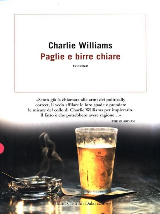 Paglie e birre chiare - Charlie Williams - copertina