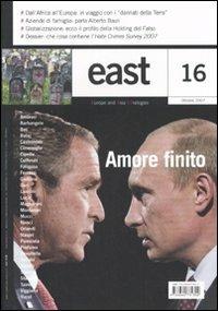 East. Vol. 16: Amore finito. - copertina