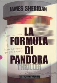 La formula di Pandora - James Sheridan - copertina