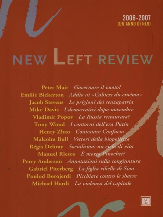 Un anno di New Left Review 2006-2007 - 4