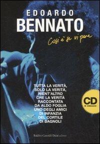 Edoardo Bennato. Così è se vi pare. Con CD Audio - Aldo Foglia - copertina