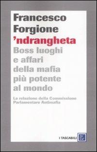 'Ndrangheta. Boss, luoghi e affari della mafia più potente al mondo. La relazione della Commissione Parlamentare Antimafia - Francesco Forgione - copertina