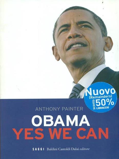 Obama. Yes we can - Anthony Painter - copertina