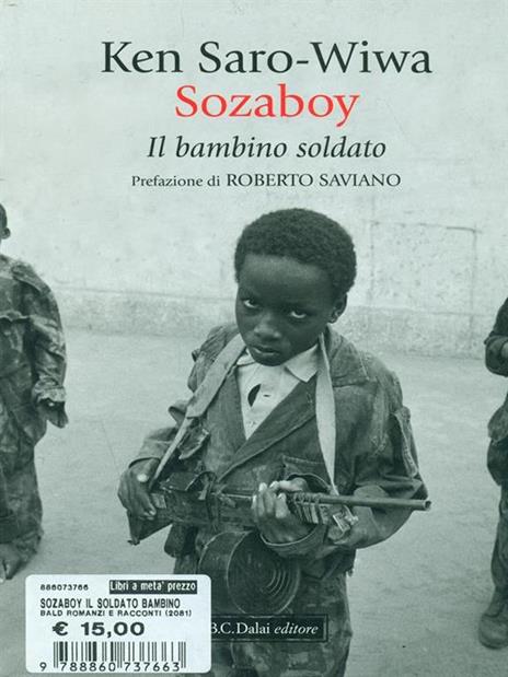 Sozaboy. Il bambino soldato - Ken Saro-Wiwa - copertina