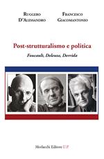 Post-strutturalismo e politica. Foucault, Deleuze, Derrida