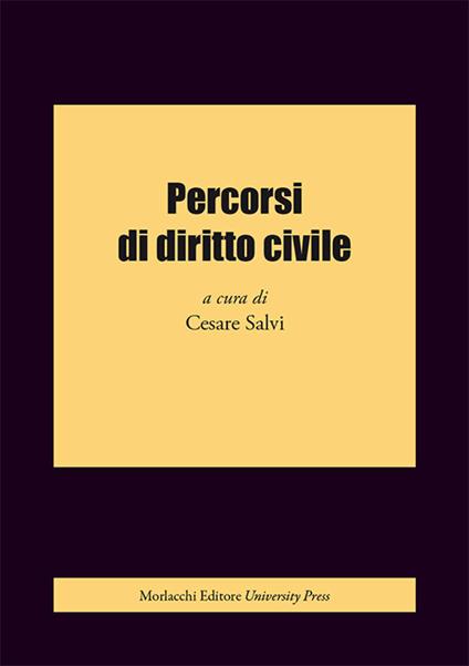 Percorsi di diritto civile - copertina