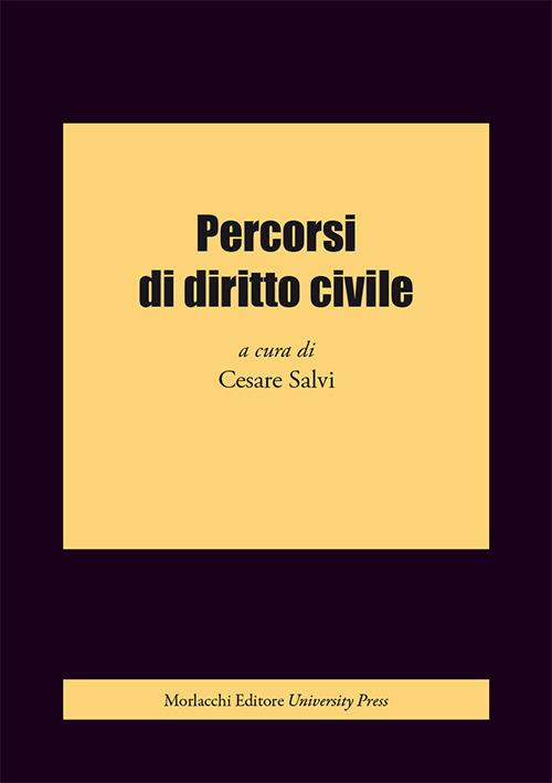 Percorsi di diritto civile - copertina