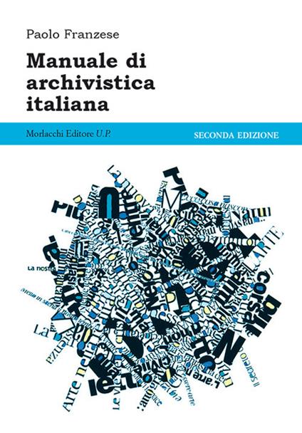 Manuale di archivistica italiana - Paolo Franzese - copertina