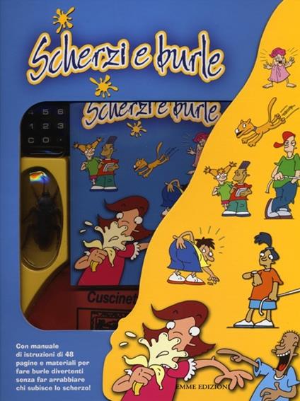 Scherzi e burle. Con gadget - copertina