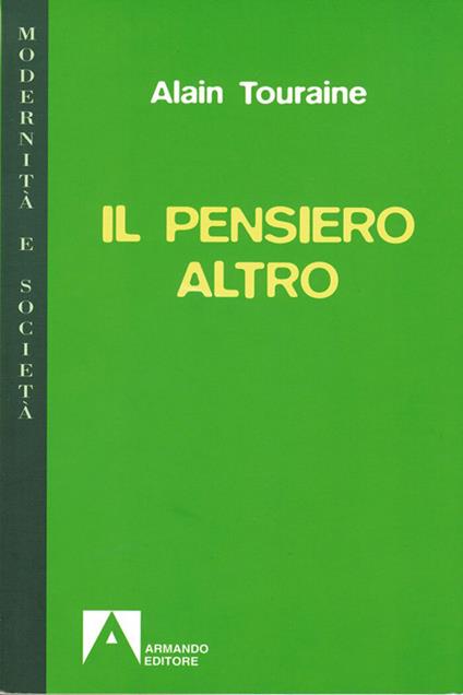 Il pensiero altro - Alain Touraine - copertina