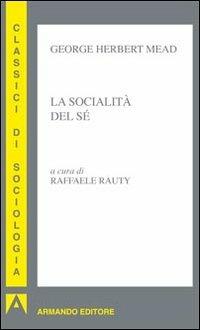 La socialità del sé - George H. Mead - copertina