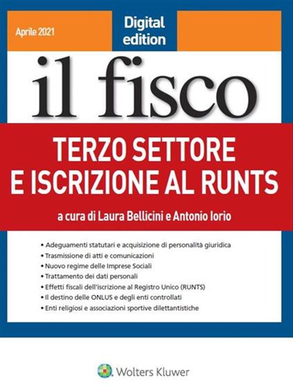 Terzo settore e iscrizione al Runts - copertina