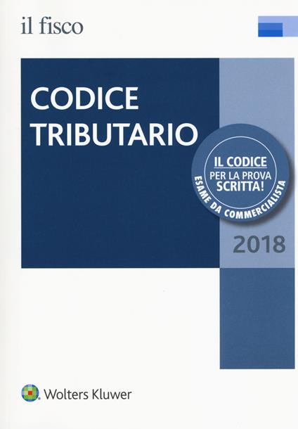 Codice tributario 2018. Con ebook - copertina