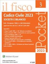 Codice civile 2023. Società e bilancio - copertina