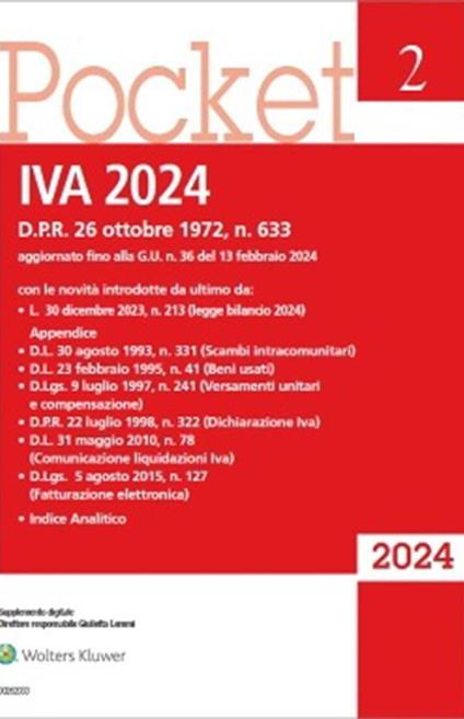 IVA 2024 - copertina