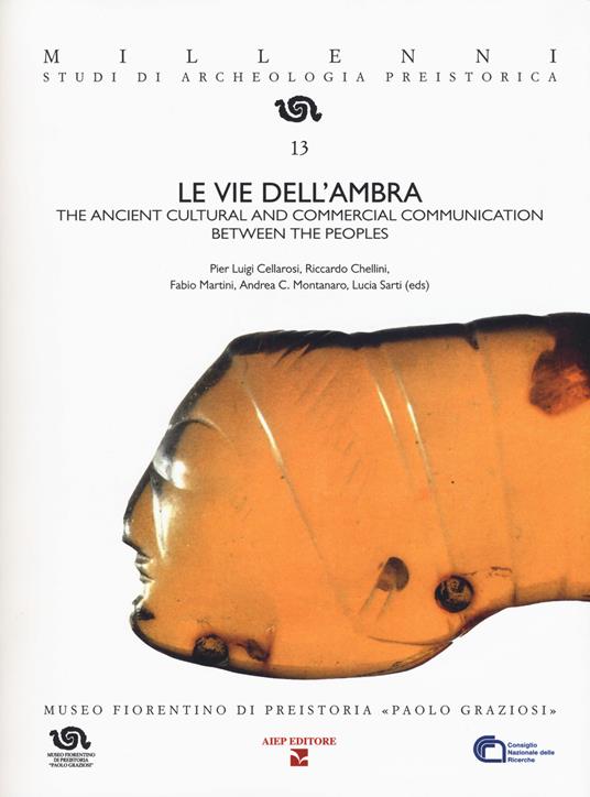Le vie dell'ambra. The ancient cultural and commercial communication between the peoples. Proceedings of the 1st Conference about the ancient roads (San Marino, april 3-4, 2014). Ediz. bilingue. Con CD-ROM - copertina