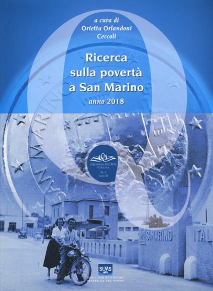 Ricerca sulla povertà a San Marino. Anno 2018 - copertina