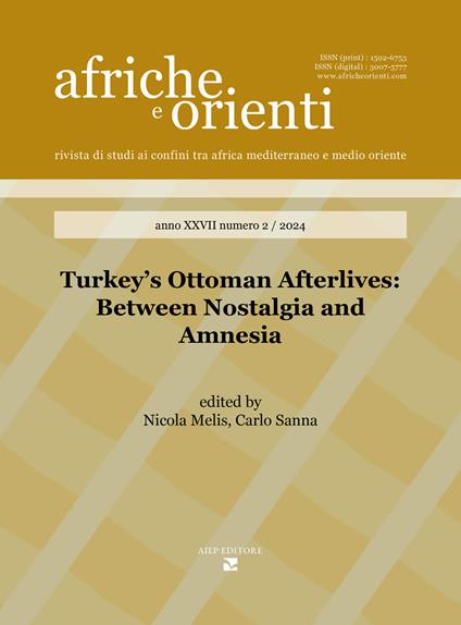 Afriche e Orienti (2024). Vol. 2 - copertina