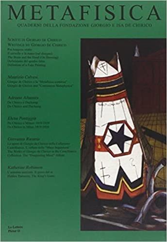 Metafisica. Quaderni fondazione Giorgio e Isa de Chirico - copertina