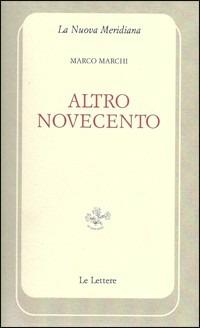 Altro Novecento - Marco Marchi - copertina