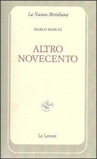 Altro Novecento - Marco Marchi - copertina