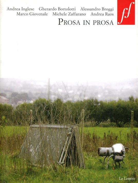 Prosa in prosa - copertina
