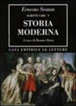 Storia moderna. Vol. 5: Scritti vari.