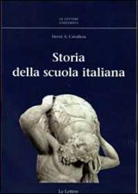Libro Storia della scuola italiana Hervé Antonio Cavallera