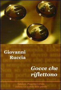 Gocce che riflettono - Giovanni Ruccia - copertina