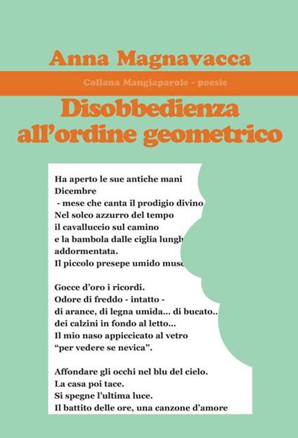 Disobbedienza all'ordine geometrico - Anna Magnavacca - copertina