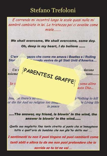 Parentesi graffe - Stefano Trefoloni - copertina