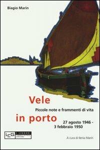 Vele in porto - Biagio Marin - copertina