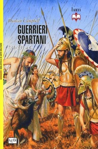 Guerrieri spartani (735-331 a. C.) - Duncan B. Campbell - copertina