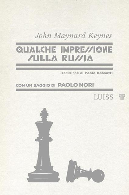 Qualche impressione sulla Russia - John Maynard Keynes - copertina