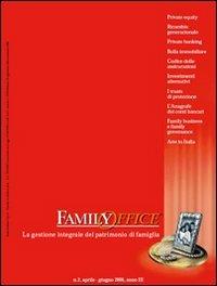 Family office (2006). Vol. 2: Atti di trasferimento del trustee in caso di beneficiari incapaci. - copertina