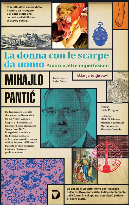 La donna con le scarpe da uomo. Amori e altre imperfezioni - Mihajlo Pantić - copertina