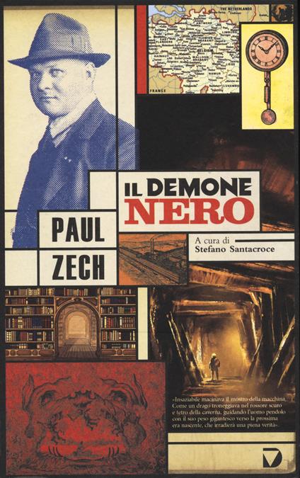 Il demone nero - Paul Zech - copertina