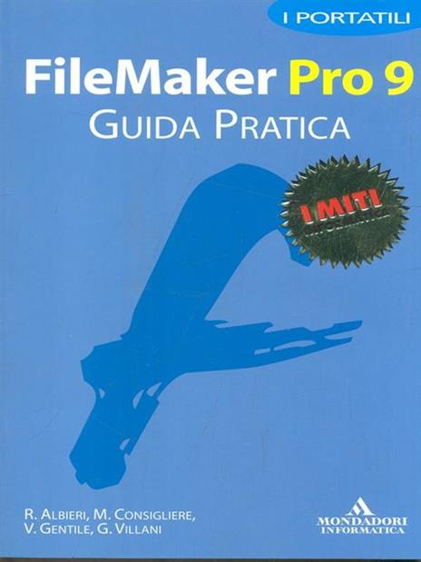 Filemaker Pro 9. Guida pratica - copertina