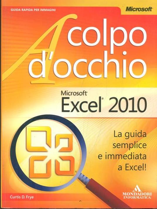 Microsoft Excel 2010 - Curtis Frye - copertina