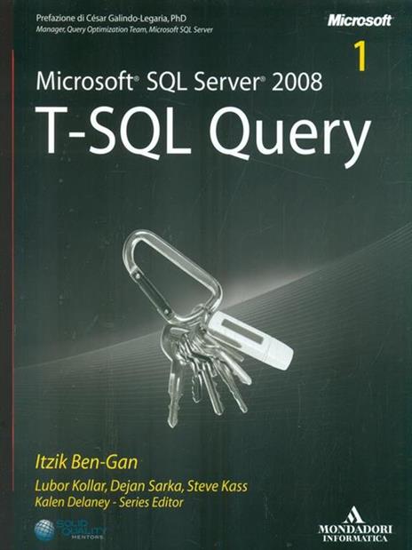 Microsoft SQL Server 2008. T-SQL Query - copertina