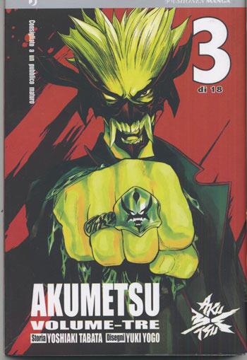 Akumetsu. Vol. 3 - Yoshiaki Tabata,Yuki Yogo - copertina
