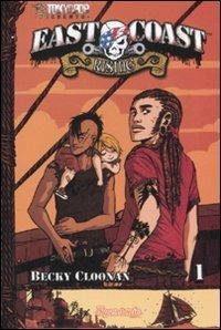 East coast riding - Becky Cloonan - copertina