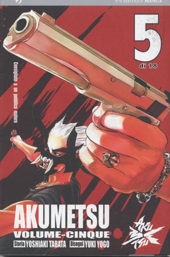 Akumetsu. Vol. 5 - Yoshiaki Tabata,Yuki Yogo - copertina
