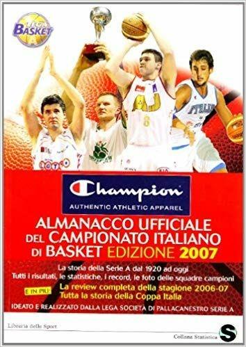 Almanacco ufficiale del campionato italiano di basket - copertina