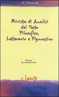 MeQRiMa (2004). Vol. 7 - Rita Mascialino - copertina